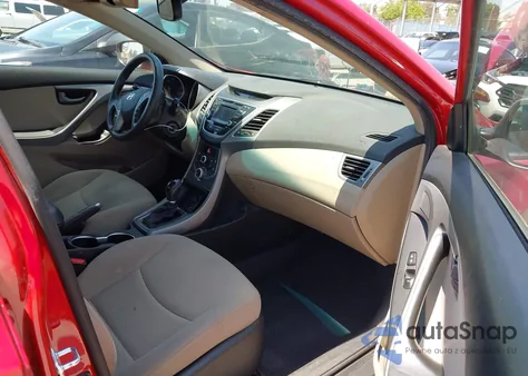 2015 Hyundai Elantra Se из США, поврежденный, VIN KMHDH4AE4FU421793